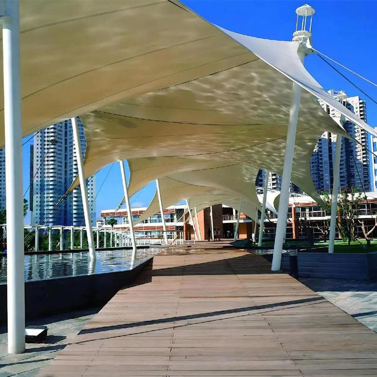 新平膜结构景观棚