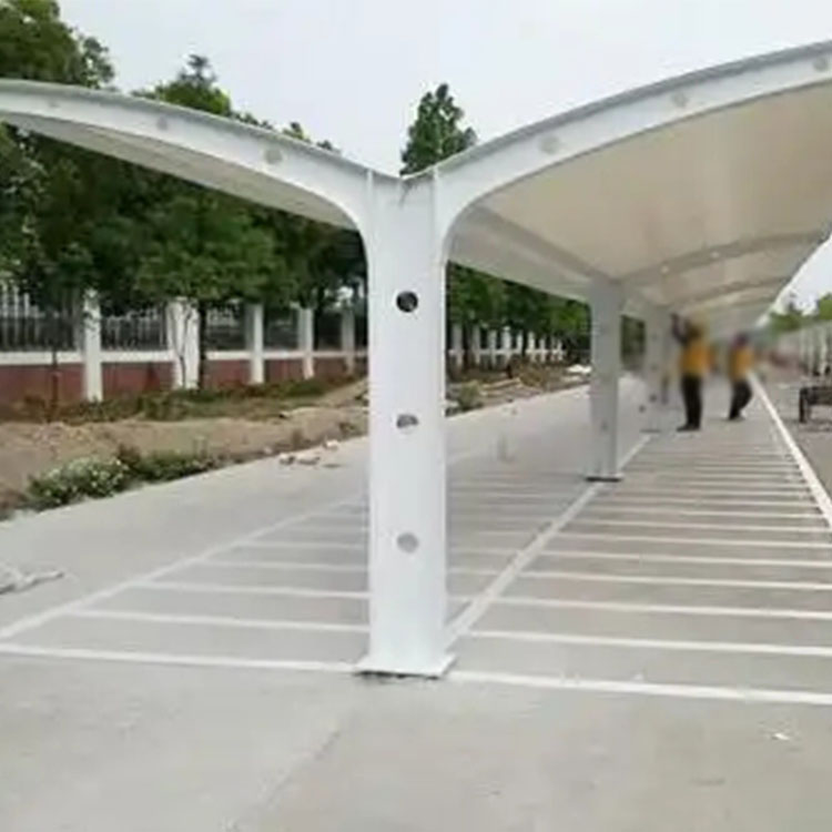 新平膜结构电动车棚