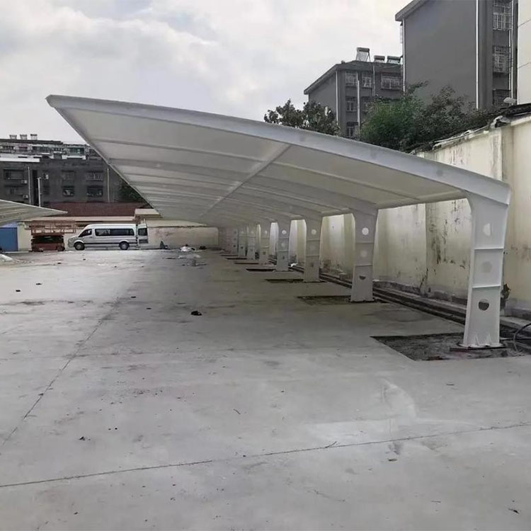 新平膜结构汽车棚