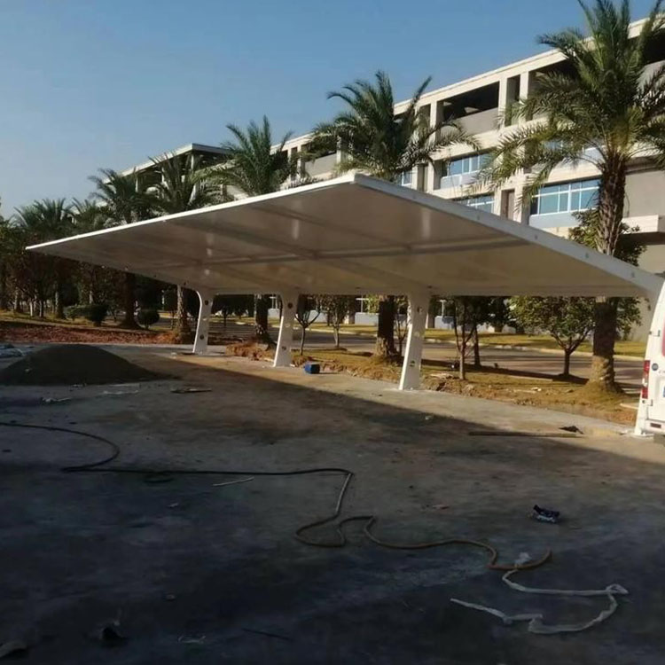 新平膜结构汽车棚